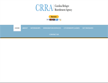 Tablet Screenshot of carolinarefugee.org